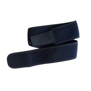 Bande élastique noire avec velcro pour maintenir les solénoïdes Globus Magnetoterapias